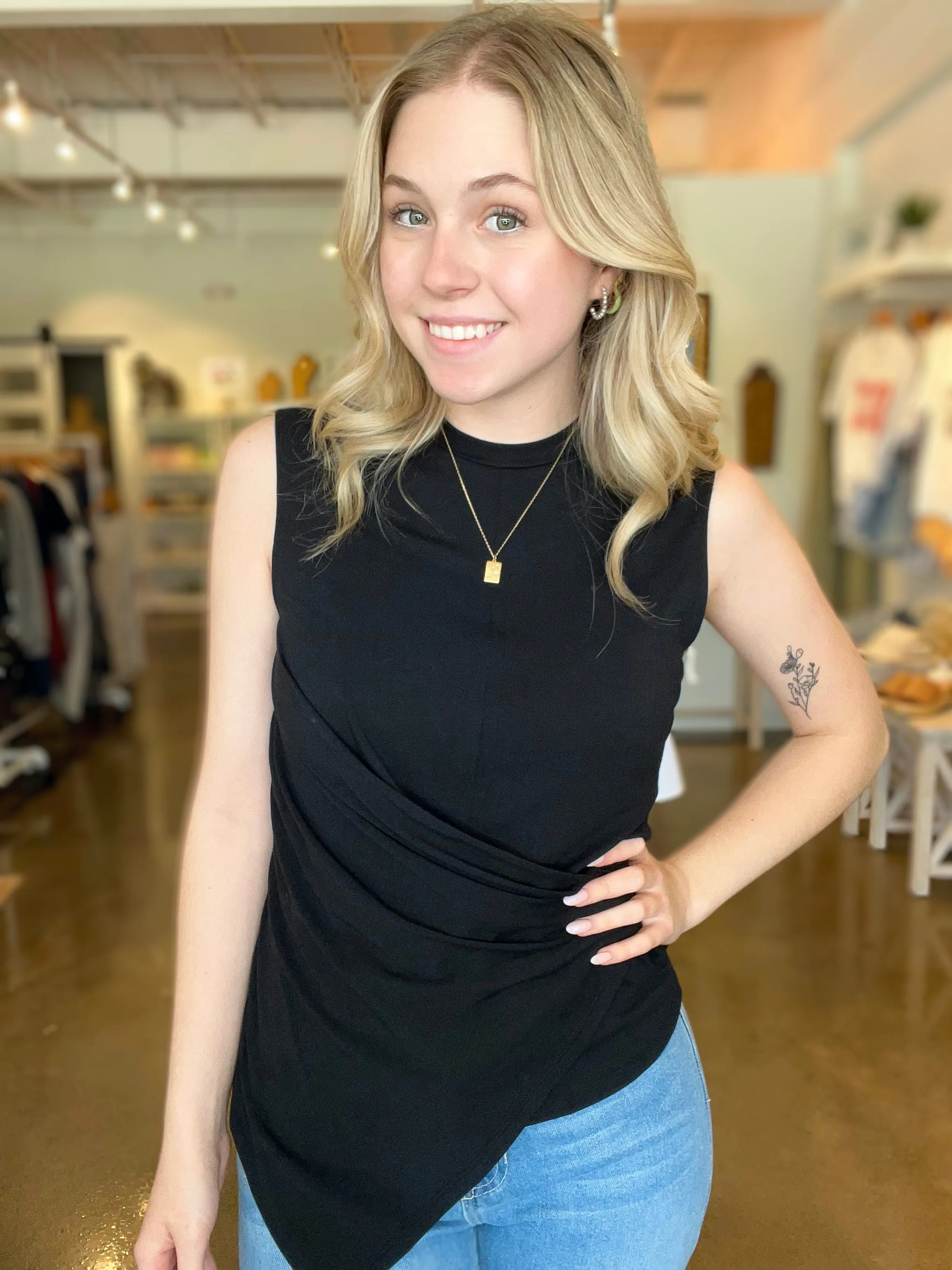 Freya Asymm Top
